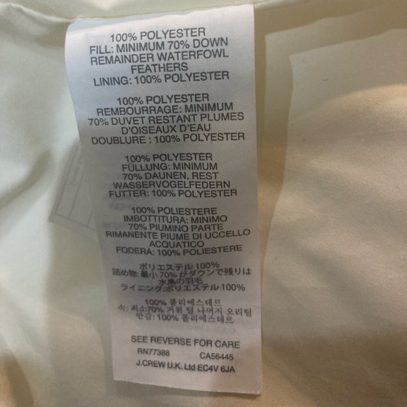 J. Crew Women’s Quilted Vest Size XS - Picture 9 of 10